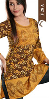 French Crepe Kurtis