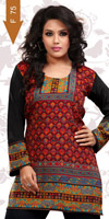 French Crepe Kurtis